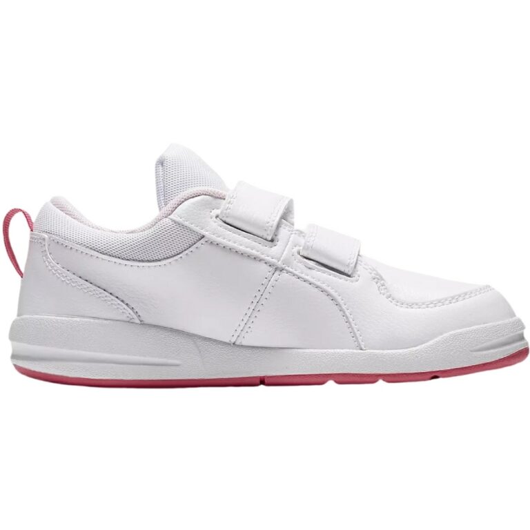 Deportivo Pico 4 Nike modelo 454477 en color blanco/rosa