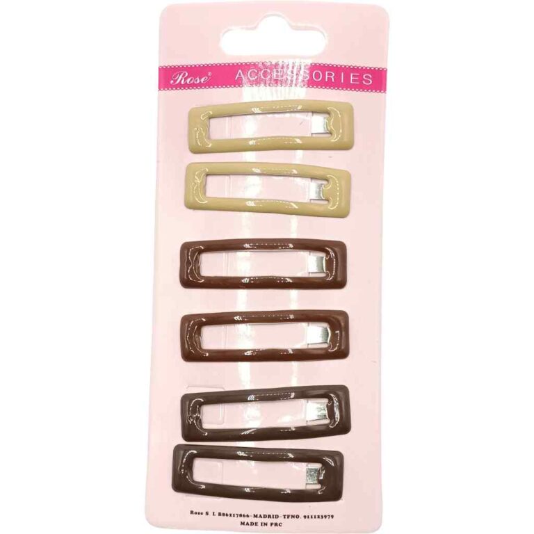 Ranitas para el pelo mujer y niña modelo 11527 6PACK en color varios