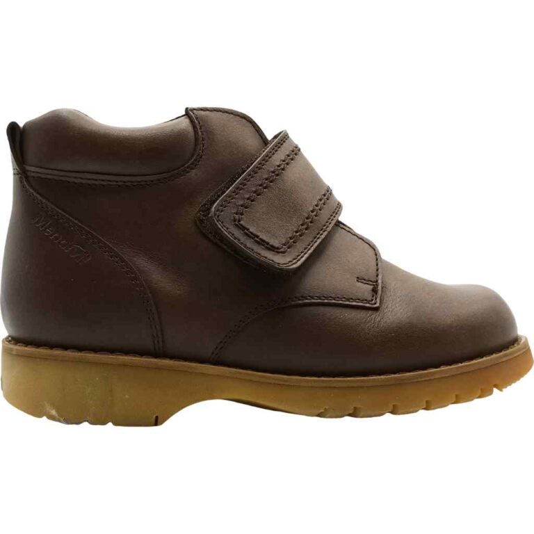 Bota Ortopédica Velcro Mendivil modelo 70831 en color marron