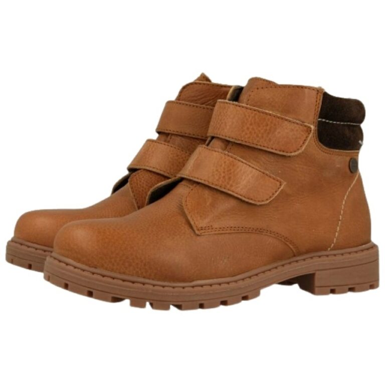 Bota Velcro Gioseppo modelo 45551 en color camel