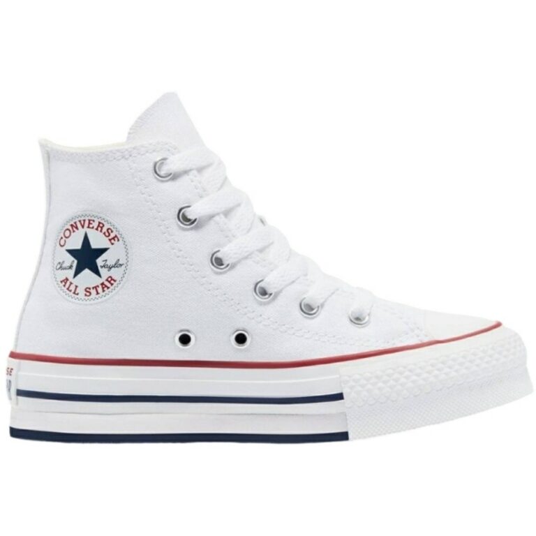 Botas Converse Lona Eva Lift Classic modelo 272856C en color blanco