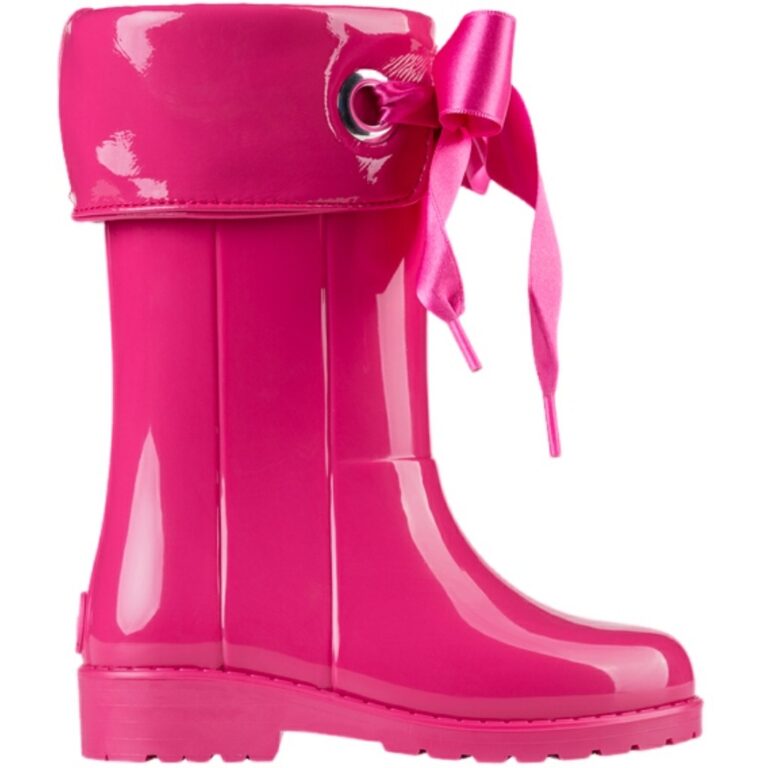 Botas de Agua Campera Charol Igor modelo W10114 en color fuxia