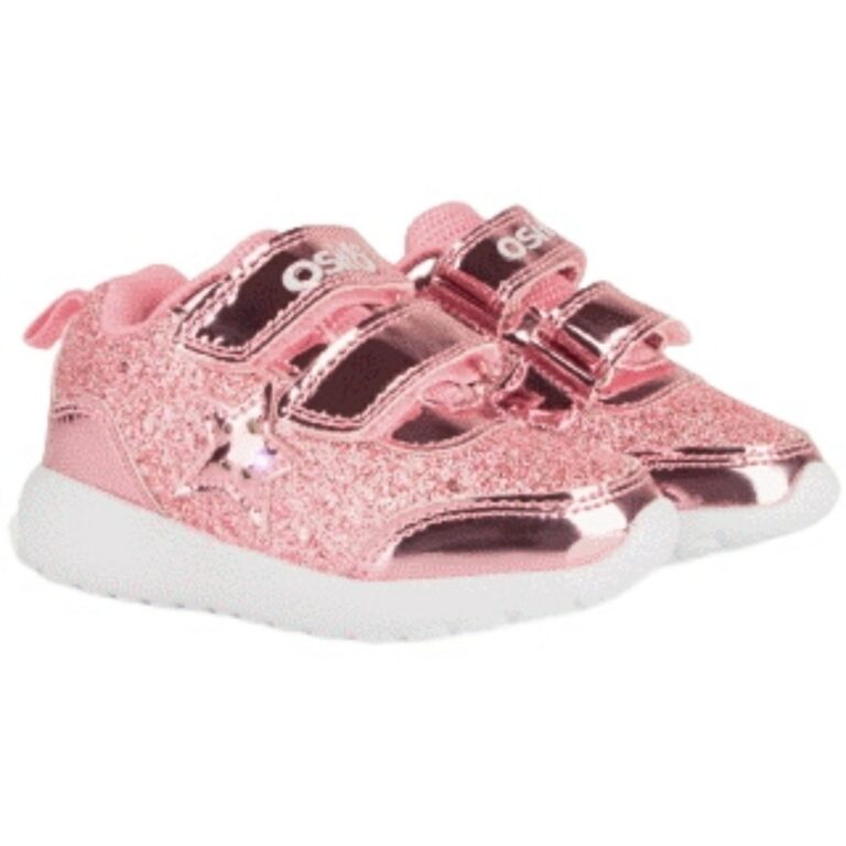 Deportivas Conguitos Glitter modelo 14206 en color rosa