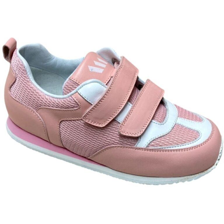 Deportivas Ortopédicas con Velcro de Mendivil modelo 39537 en color rosa