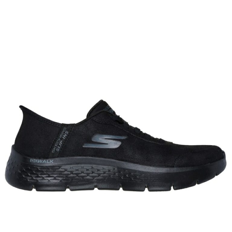 Deportivas Slip-Ins Go Walk Mujer Skechers modelo 124837 en color full black