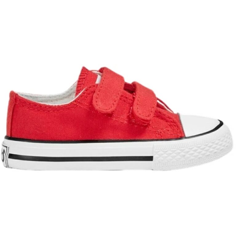 Velcro Lona Osito modelo 14100 en color rojo