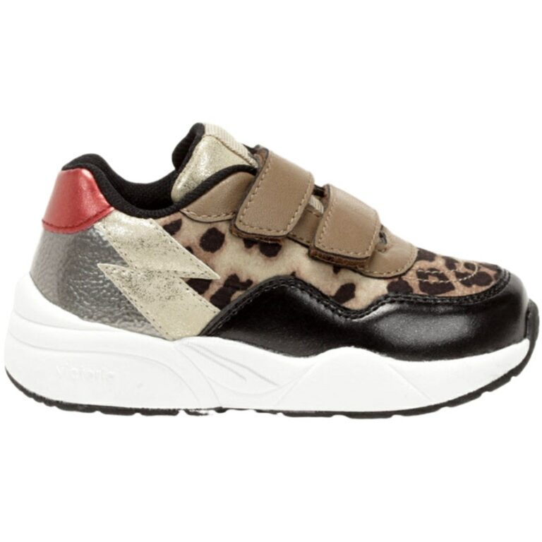 Deportivas Leopardo Victoria modelo 1140111 en color taupe