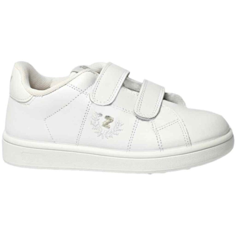 Deportivo Tenis Velcro modelo 520.01 en color blanco