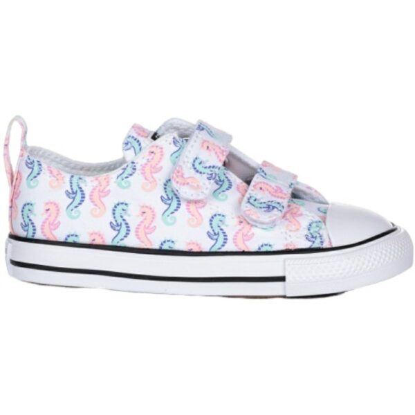 Zapatillas Converse Velcro Lona modelo 772751C en color blanco