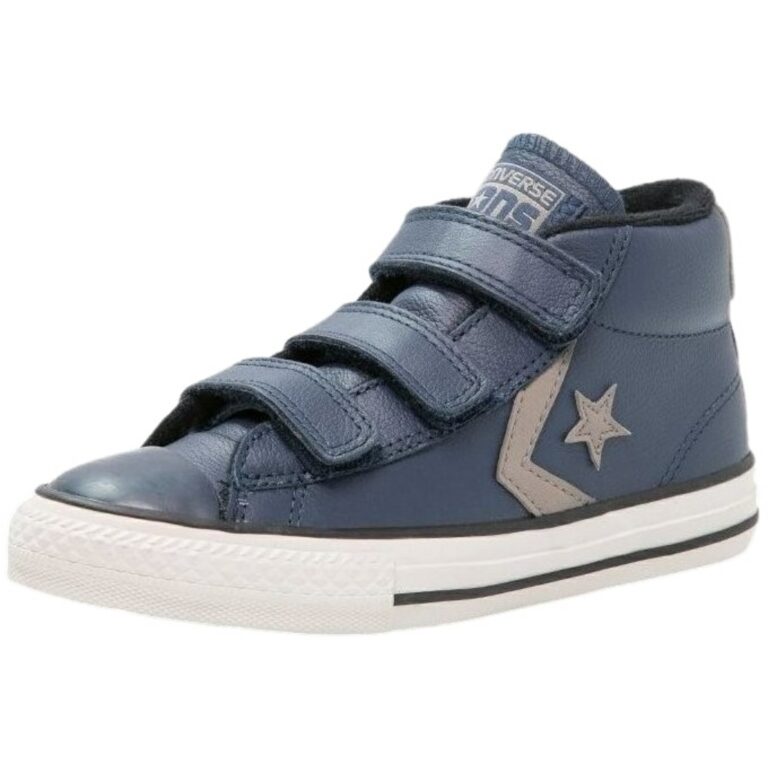 Bota Converse Velcro Piel modelo 654356C en color marino