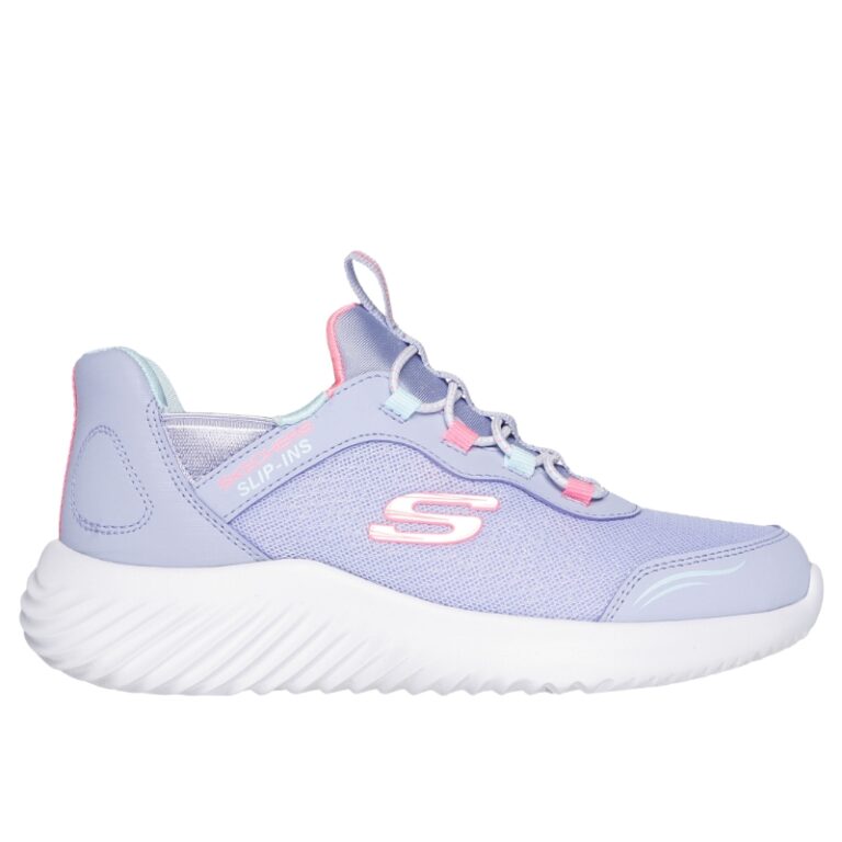 Deportivas Slip-In de mujer Bounder Skechers modelo 303585L en color malva