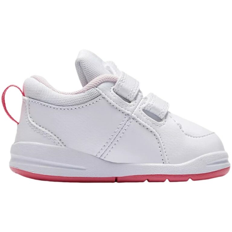 Deportivo Pico 4 Nike modelo 454478 en color blanco/rosa