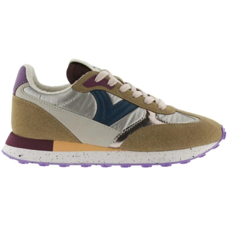 Zapatillas Deportivas Nylon Metal Victoria modelo 1136105 en color taupe