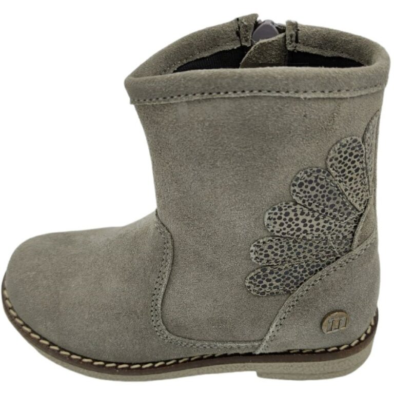 Botas Niña Mustang Suede modelo 47835 en color gris