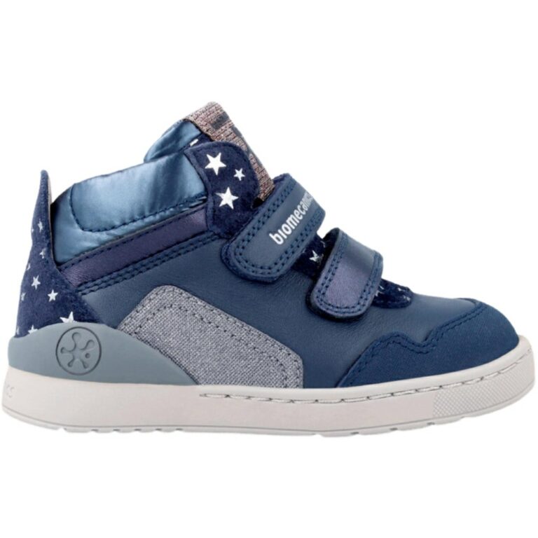 Botines con estrellas Biomecanics modelo 231203 en color azul