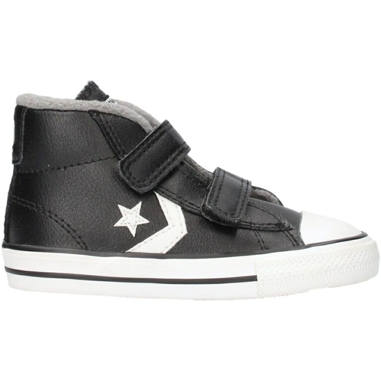 Converse Bota Piel Star Player modelo 762009C en color negro