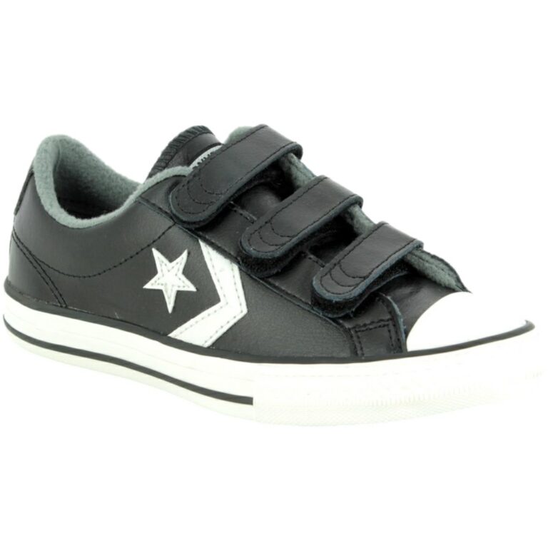 Converse Piel Velcro modelo 661936C en color negro