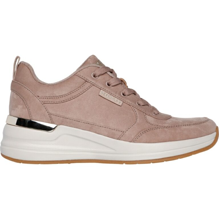 Deportivas con cuña de mujer Billion Skechers modelo 177349 en color taupe